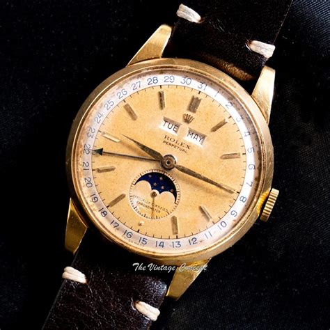 rolex prototype 1 triple date moon phase|rolex triple calendar moonphase.